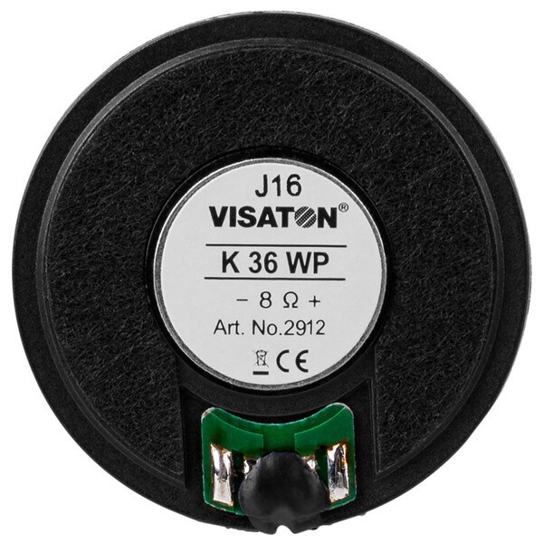 Main product image for Visaton K36WP 1.4" Miniature Speaker 8 Ohm 292-623
